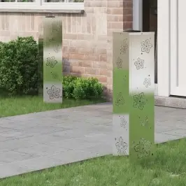 Päikese Led Käigutee Tuli 2 Pcs Rooste Roostevaba Teras