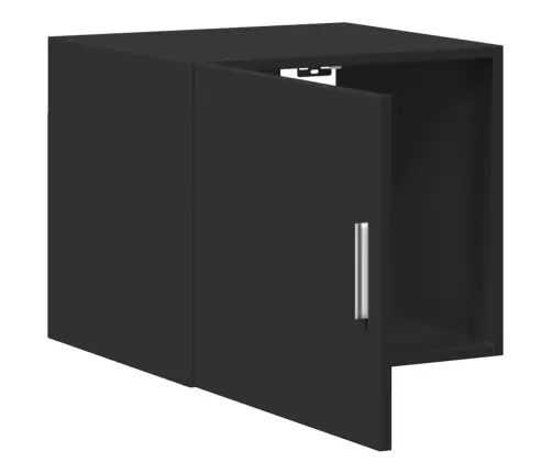 Sienas Skapītis, Melns, 45X42,5X40 Cm, Inženierijas Koks Vidaxl