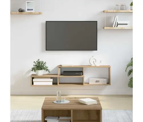 Sieninistelevizoriausstovas 120X25X28,5Cm Apdirbta Mediena