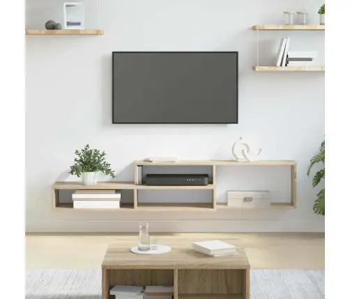 Sieninistelevizoriausstovas 150X25X28,5Cm Apdirbta Mediena