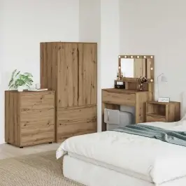 Skapītis Artisānā Ozols 60 X 48 X 81 Cm Inženierijas Koks Vidaxl