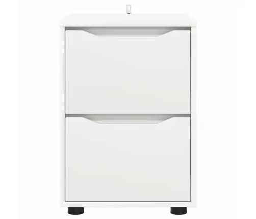 Skapītis Balts 40 X 48 X 57 Cm Inženierijas Koks Vidaxl