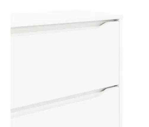 Hoiukapp Valge 80 X 48 X 57 Cm Tehispuit