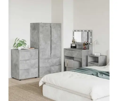 Oppbevaringsskap Betono Pilka 60 X 48 X 81 Cm Apdirbta Mediena