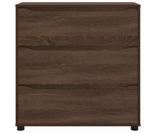 Skapītis Brūns Ozols 80 X 31 X 81 Cm Inženierijas Koks Vidaxl