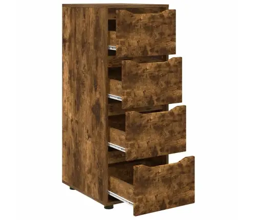 Skapītis Dūmaka Ozols 40 X 48 X 105 Cm Inženierijas Koks Vidaxl