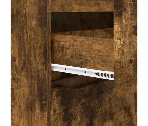 Hoiukapp Suitsetatud Tamm 60 X 48 X 81 Cm Tehispuit