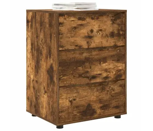 Hoiukapp Suitsetatud Tamm 60 X 48 X 81 Cm Tehispuit