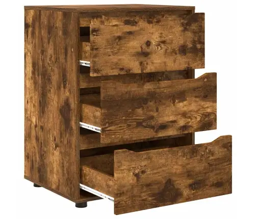 Hoiukapp Suitsetatud Tamm 60 X 48 X 81 Cm Tehispuit