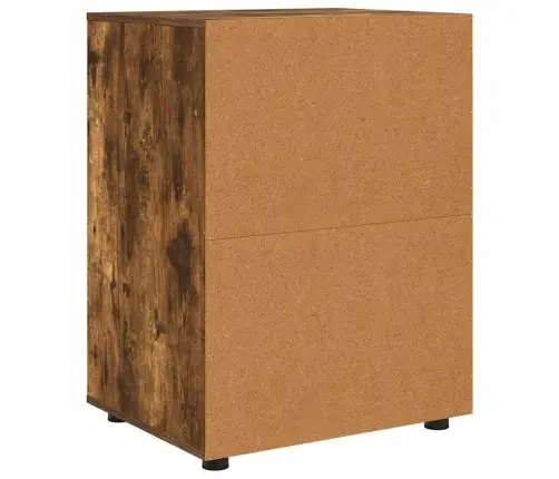 Hoiukapp Suitsetatud Tamm 60 X 48 X 81 Cm Tehispuit