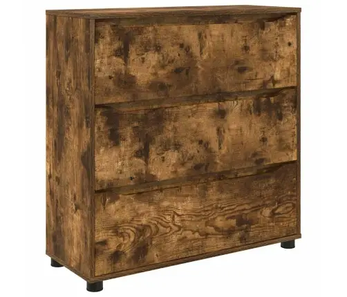 Skapītis Dūmaka Ozols 80 X 31 X 81 Cm Inženierijas Koks Vidaxl