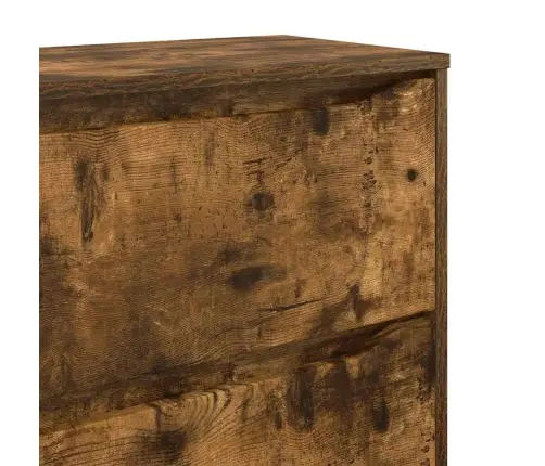 Skapītis Dūmaka Ozols 80 X 31 X 81 Cm Inženierijas Koks Vidaxl