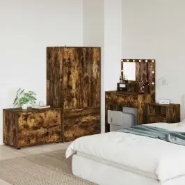 Skapītis Dūmaka Ozols 80 X 48 X 57 Cm Inženierijas Koks Vidaxl