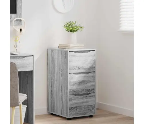 Skapītis Pelēks Sonoma 40 X 48 X 81 Cm Inženierijas Koks Vidaxl