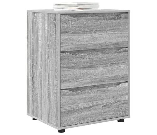 Skapītis Pelēks Sonoma 60 X 48 X 81 Cm Inženierijas Koks Vidaxl