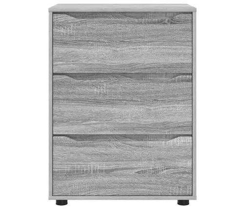 Skapītis Pelēks Sonoma 60 X 48 X 81 Cm Inženierijas Koks Vidaxl