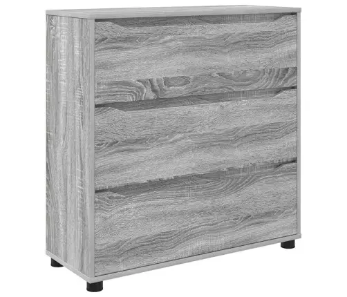 Skapītis Pelēks Sonoma 80 X 31 X 81 Cm Inženierijas Koks Vidaxl