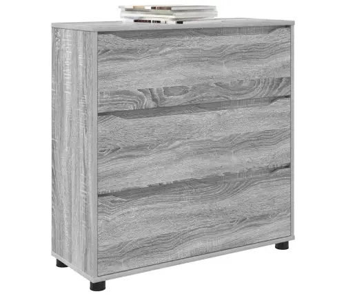 Skapītis Pelēks Sonoma 80 X 31 X 81 Cm Inženierijas Koks Vidaxl