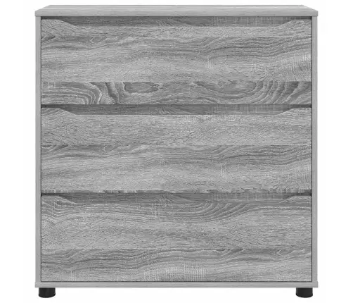 Skapītis Pelēks Sonoma 80 X 31 X 81 Cm Inženierijas Koks Vidaxl