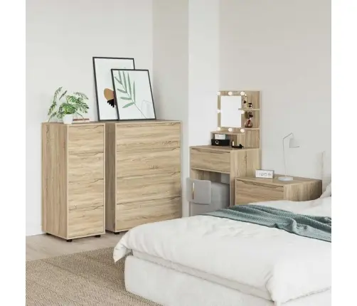 Skapītis Sonoma Ozols 40 X 48 X 105 Cm Inženierijas Koks Vidaxl