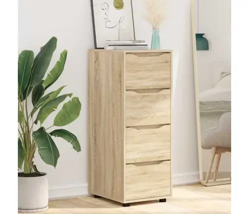 Skapītis Sonoma Ozols 40 X 48 X 105 Cm Inženierijas Koks Vidaxl