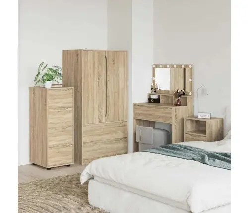 Skapītis Sonoma Ozols 40 X 48 X 105 Cm Inženierijas Koks Vidaxl