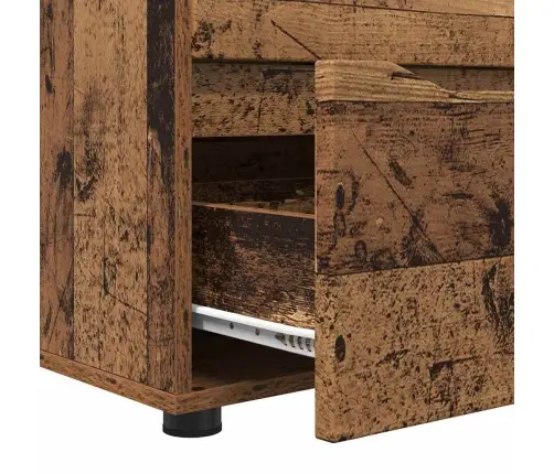 Skapītis Vecs Koks 40 X 48 X 57 Cm Inženierijas Koks Vidaxl