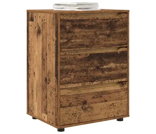 Skapītis Vecs Koks 60 X 48 X 81 Cm Inženierijas Koks Vidaxl