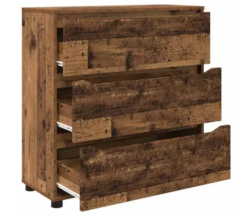 Skapītis Vecs Koks 80 X 31 X 81 Cm Inženierijas Koks Vidaxl