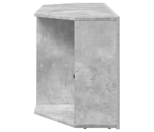 Stūra Led Tv Skapītis Betona Pelēks 103 X 40 X 50 Cm Vidaxl