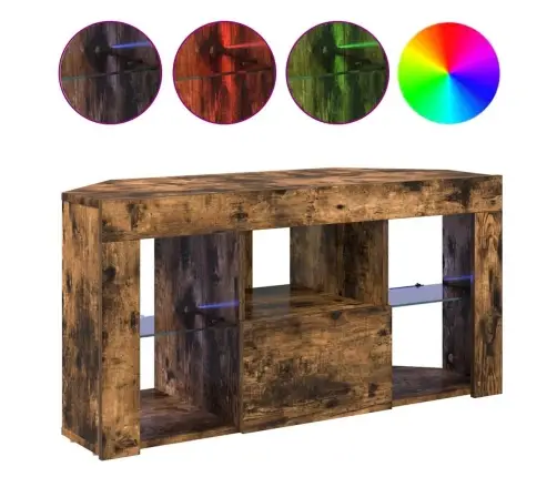 Nurgas Led Tv Kapp Suitsetatud Tamm 105 X 40 X 50 Cm Tehispuit