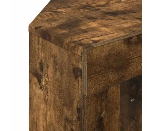 Nurgas Led Tv Kapp Suitsetatud Tamm 105 X 40 X 68 Cm Tehispuit