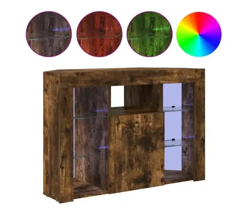 Nurgas Led Tv Kapp Suitsetatud Tamm 105 X 40 X 68 Cm Tehispuit