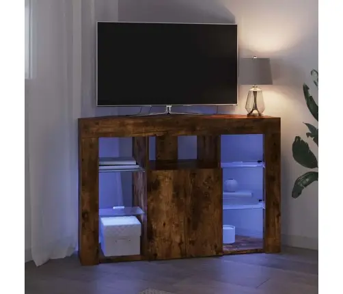 Nurgas Led Tv Kapp Suitsetatud Tamm 105 X 40 X 68 Cm Tehispuit