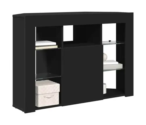 Kampinė Led Televizoriaus Spinta Juoda 101 X 40 X 68 Cm
