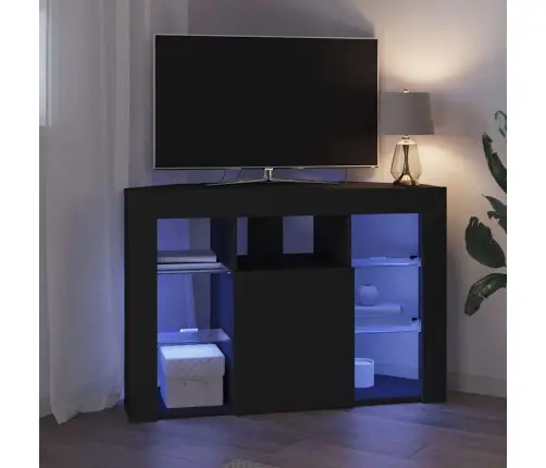 Kampinė Led Televizoriaus Spinta Juoda 101 X 40 X 68 Cm