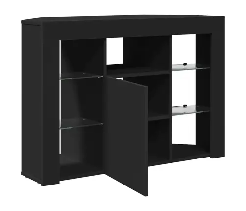 Kampinė Led Televizoriaus Spinta Juoda 101 X 40 X 68 Cm