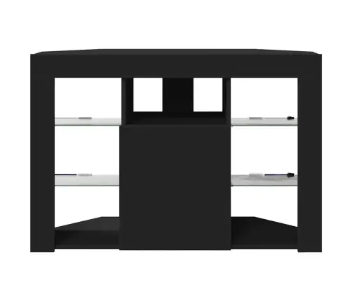 Kampinė Led Televizoriaus Spinta Juoda 101 X 40 X 68 Cm