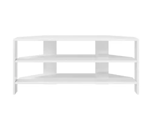 Stūratvskapis Augsts Spīdums Baltā 102X40,5X45Cm Vidaxl