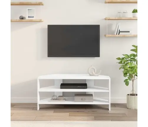 Nurgakapptvjaoks Valge 102X40,5X45Cm Tehispuit