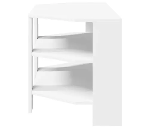 Nurgakapptvjaoks Valge 102X40,5X45Cm Tehispuit