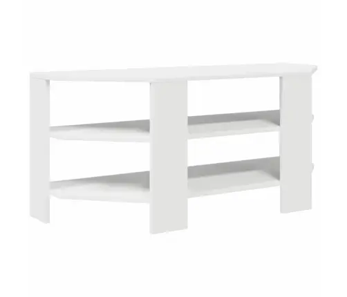 Nurgakapptvjaoks Valge 102X40,5X45Cm Tehispuit