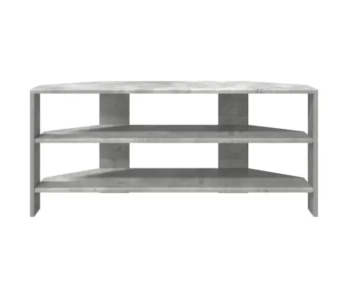 Kampinėtvspintelė Betono Pilka 102X40,5X45Cm Apdirbta Mediena