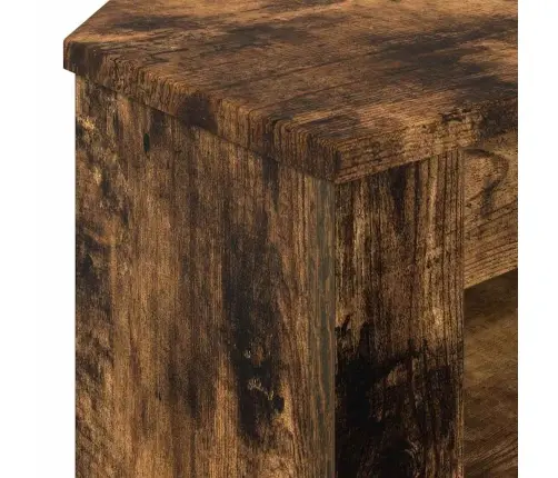 Nurgakapptvjaoks Suitsetatud Tamm 102 X 40,5 X 45 Cm Tehispuit