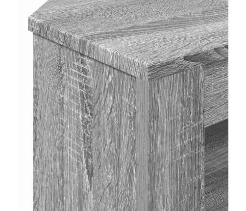 Stūratvskapis Pelēks Sonoma 102 X 40,5 X 45 Cm Vidaxl