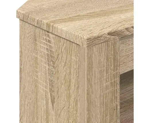 Stūratvskapis Sonoma Ozols 102 X 40,5 X 45 Cm Inženierijas Koks Vidaxl