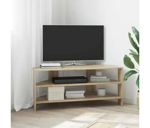 Nurgakapptvjaoks Sonoma Tamm 102X40,5X45Cm Tehispuit