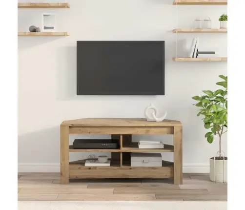 Stūratvskapis Vecs Koks 102 X 40,5 X 45 Cm Inženierijas Koks Vidaxl