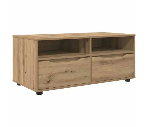 Televizora Skapīša Ar Atvilktni Artisānā Ozols 100 X 48 X 43 Cm Vidaxl