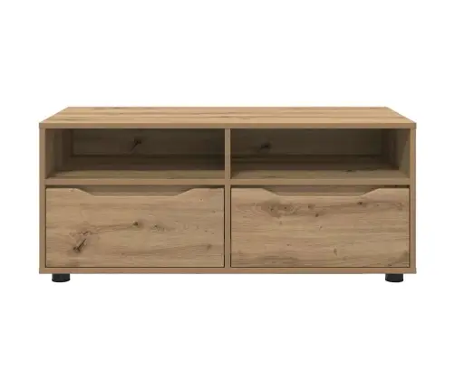 Televizora Skapīša Ar Atvilktni Artisānā Ozols 100 X 48 X 43 Cm Vidaxl